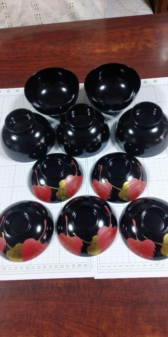 漆器 御吸物 椀 5客セット 会津塗 木箱付き 会津塗 漆器 耕造